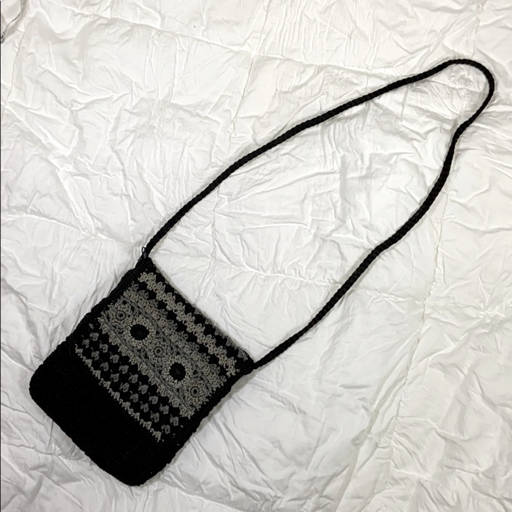 Crochet Crossbody Handbag Y2K